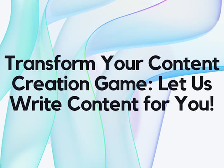 Cover image for Your Vision, Our Words: Dive into Seamless Content Creation!