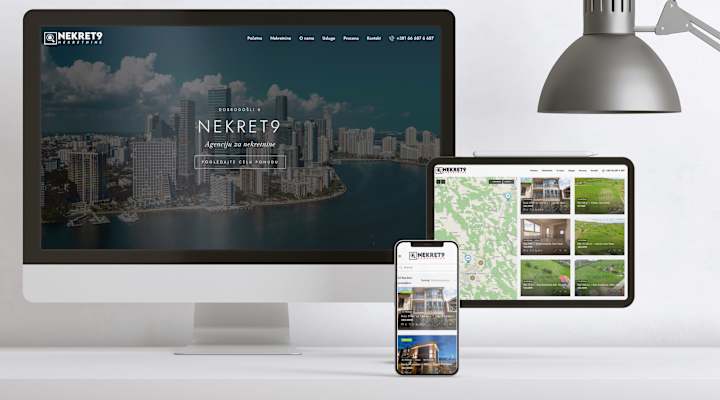 Cover image for Nekret9 - Real Estate Agency Website