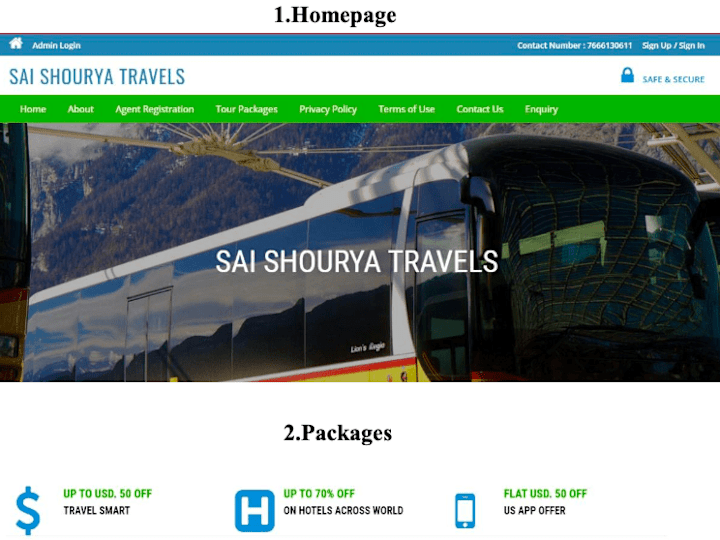 Cover image for Travel Management System