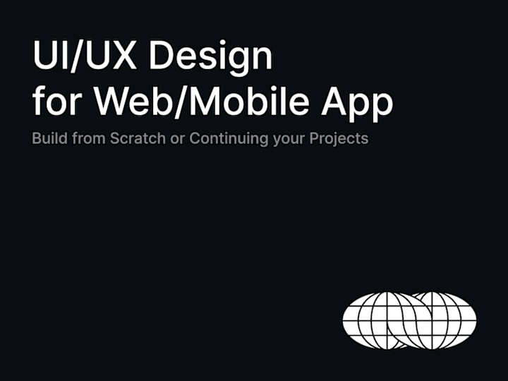 Cover image for UI/UX Design Expert for Web/Mobile Platform