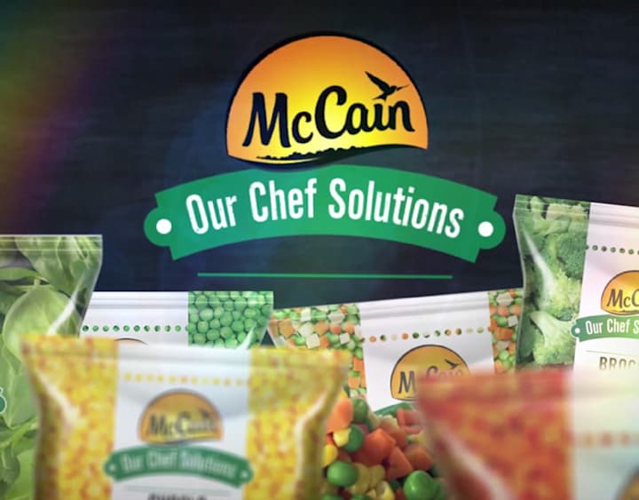 Cover image for McCain - Our chef solutions on Behance