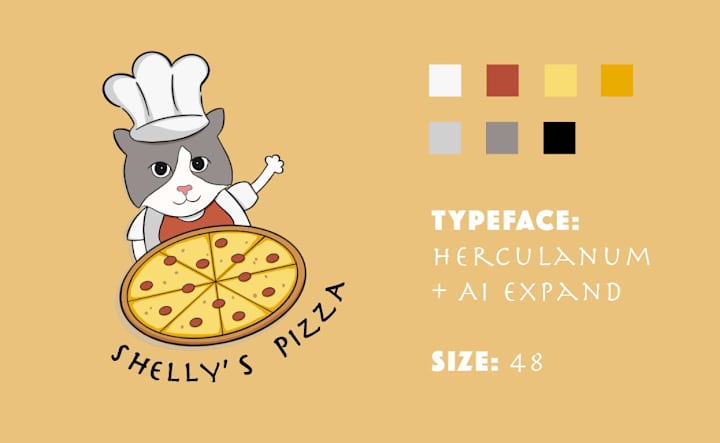 Cover image for SHELLY'S PIZZA Logo and Series Design