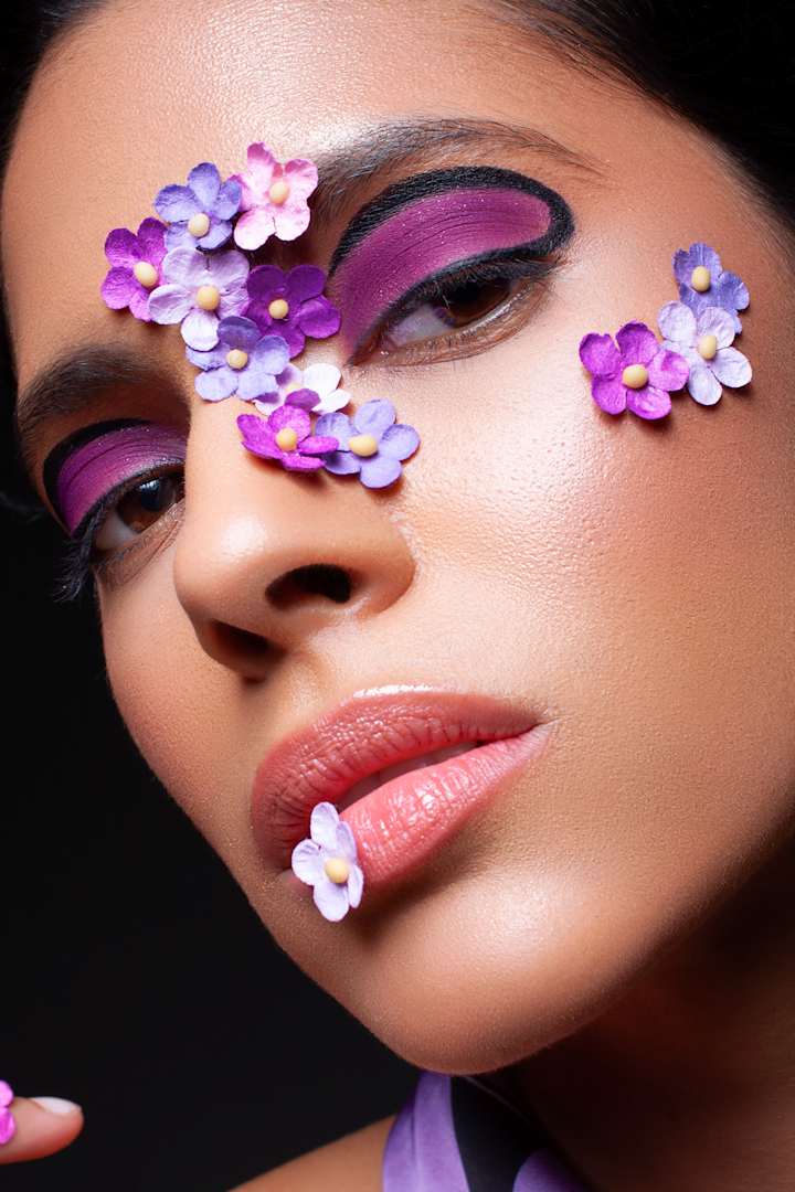 Cover image for The Flower Lady Beauty Headshot Retouch :: Behance