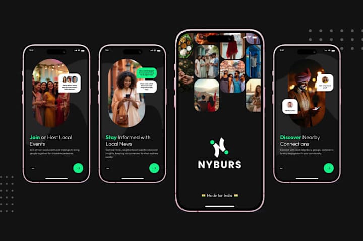 Cover image for Launch of Nyburs: India's First Hyperlocal Social Life App