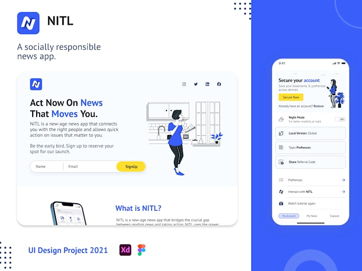 Cover image for NITL - News in three lines