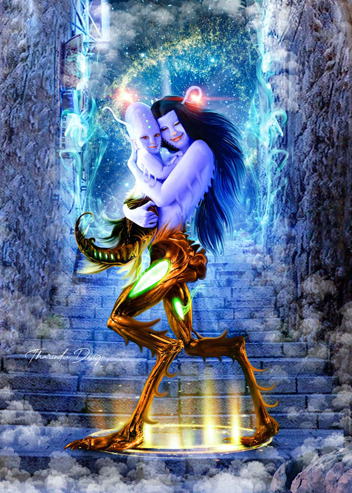 Cover image for Galaxy  Mother Digital Art