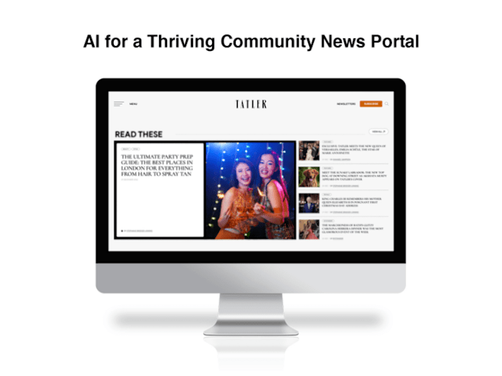 Cover image for Harnessing AI for a Thriving Community News Portal | Ai Engineer