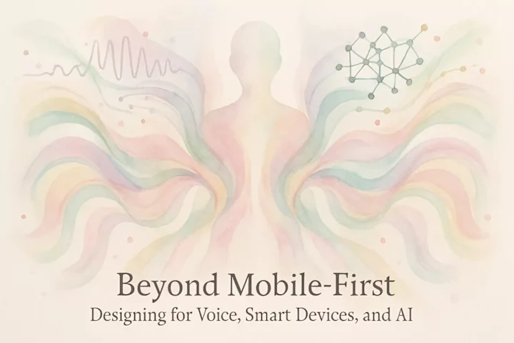 Cover image for Beyond Mobile-First: Designing for Voice, Smart Devices, and AI
