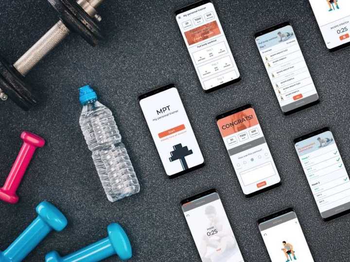 Cover image for My Personal Trainer - UI/UX Mobile App Concept