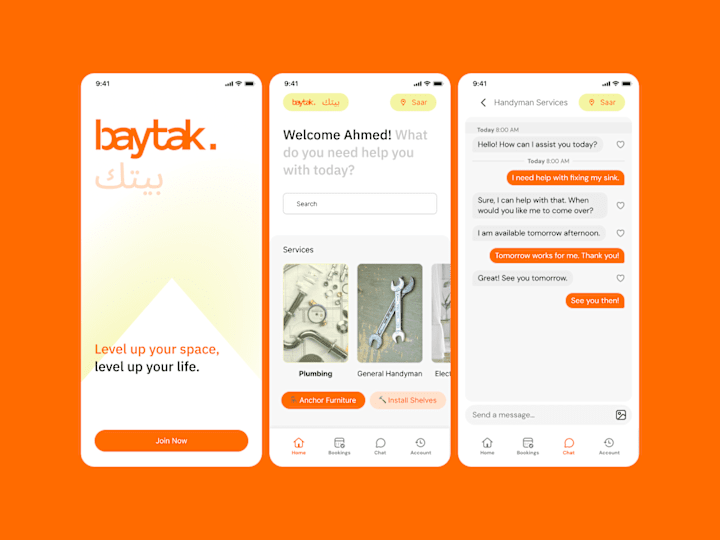 Cover image for Baytak | Home Services