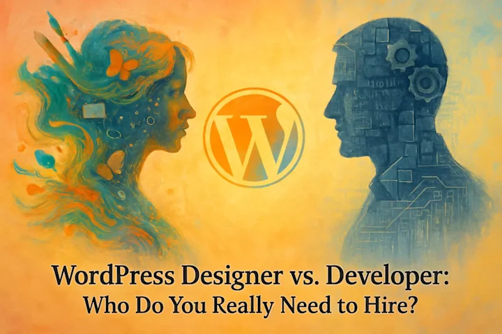 Cover image for WordPress Designer vs. Developer: Who Do You Really Need to Hire?