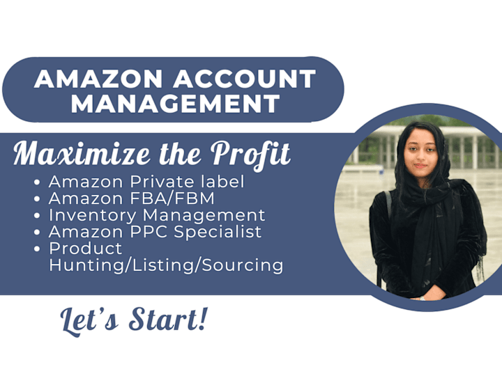 Cover image for Amazon FBA Specialist | Listing & PPC Expert | Catalog Manager