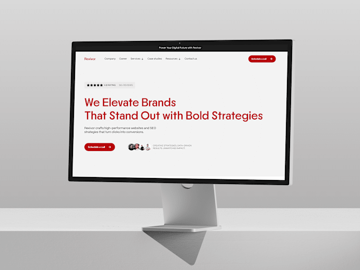 Cover image for Rexivor Website Redesign