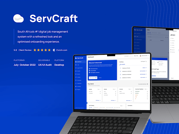 Cover image for Redesigning ServCraft to reduce churn and increase conversions