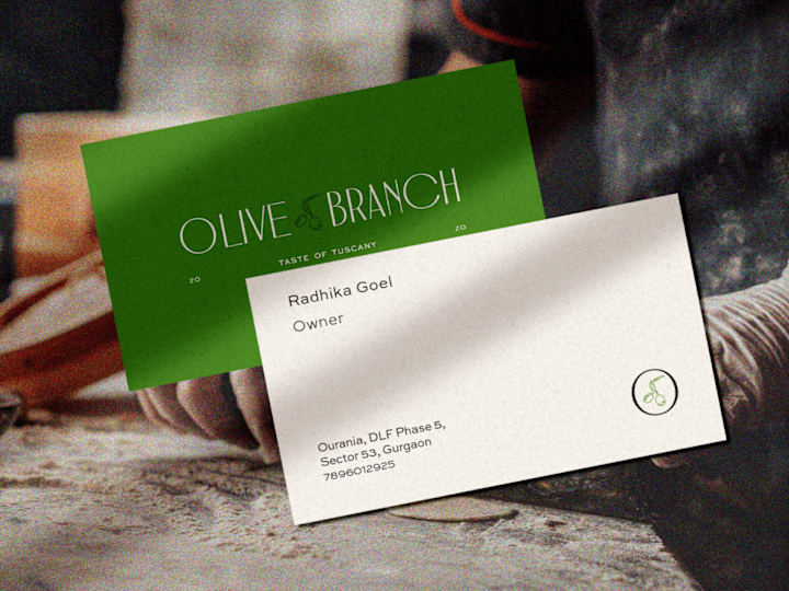 Cover image for Olive Branch- Branding, Print