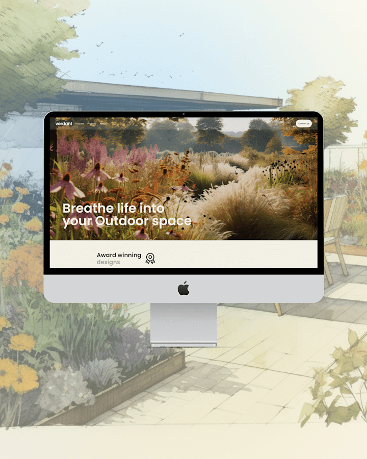 Cover image for Verdant Garden Design - landing page