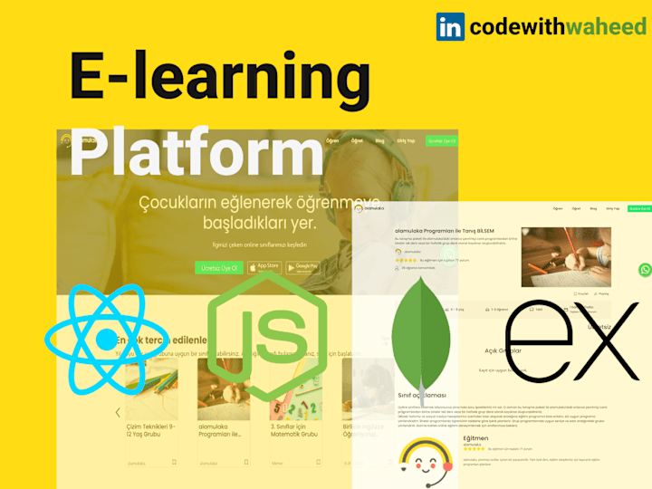 Cover image for Online Learning Platform - MERN stack