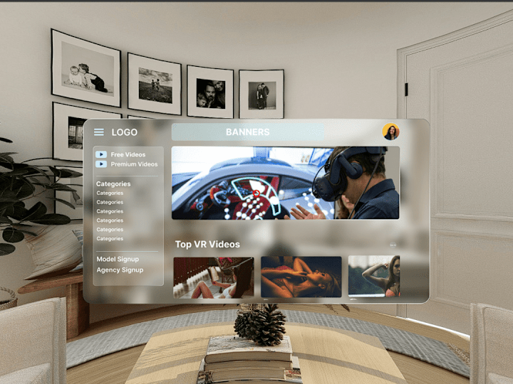 Cover image for I will convert your website into VR in figma
