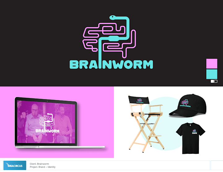 Cover image for Brainworm Brand & Identity Project