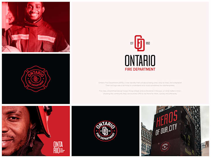 Cover image for Revamped Brand Identity for Ontario Fire Department