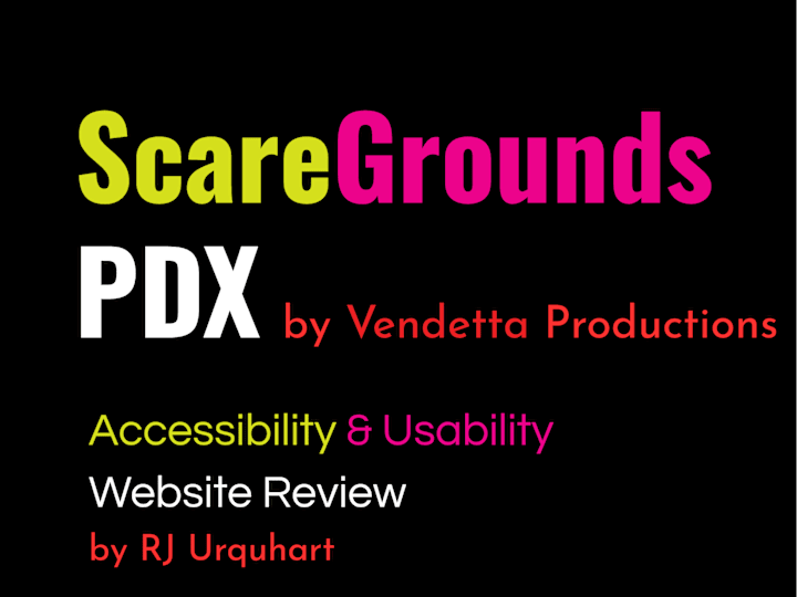 Cover image for ScareGrounds PDX Standard Audit Report