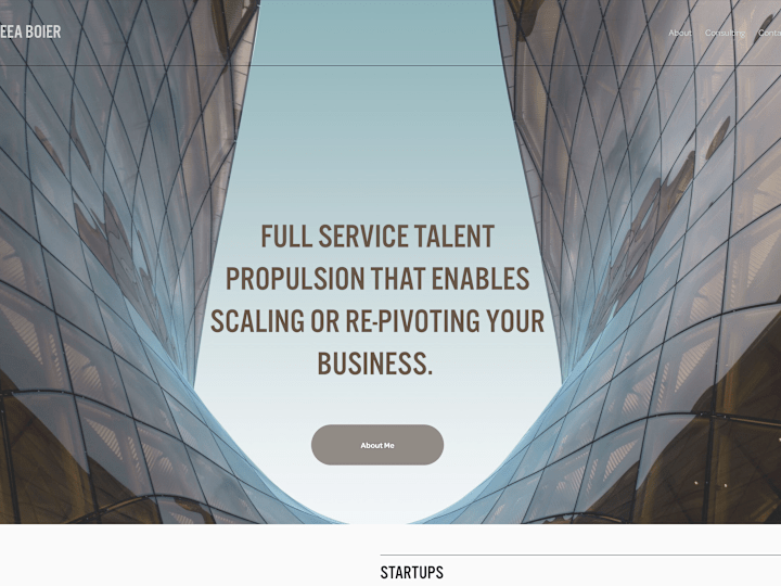 Cover image for Website for Consultant 