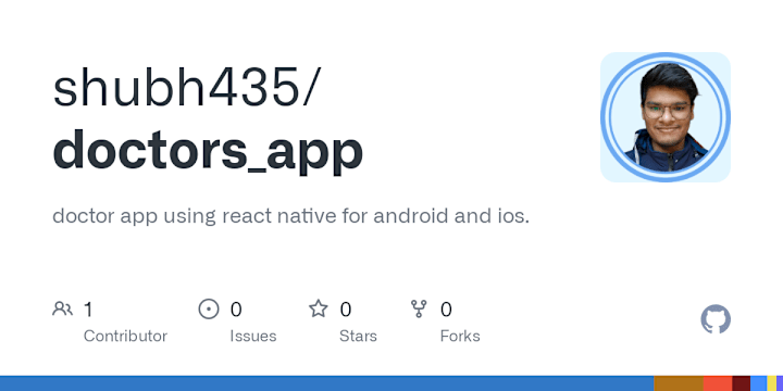 Cover image for doctors_app