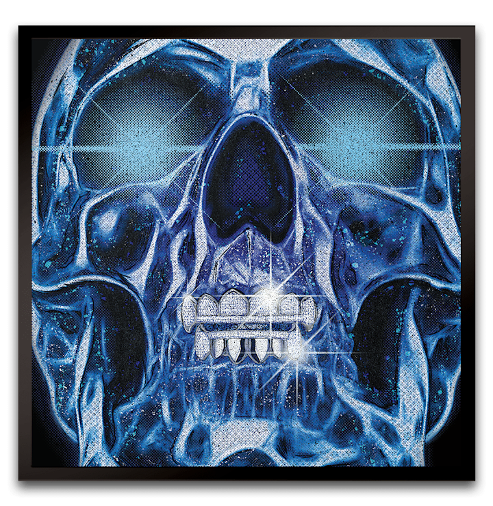 Cover image for Night Lights Grill Skull Tee