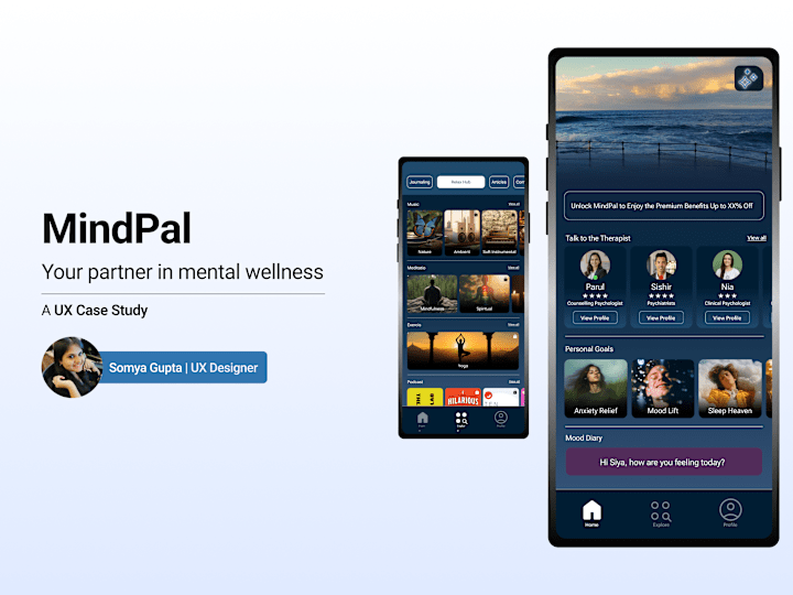 Cover image for MindPal | A UX Case Study