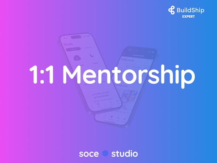 Cover image for 1:1 Mentorship Buildship