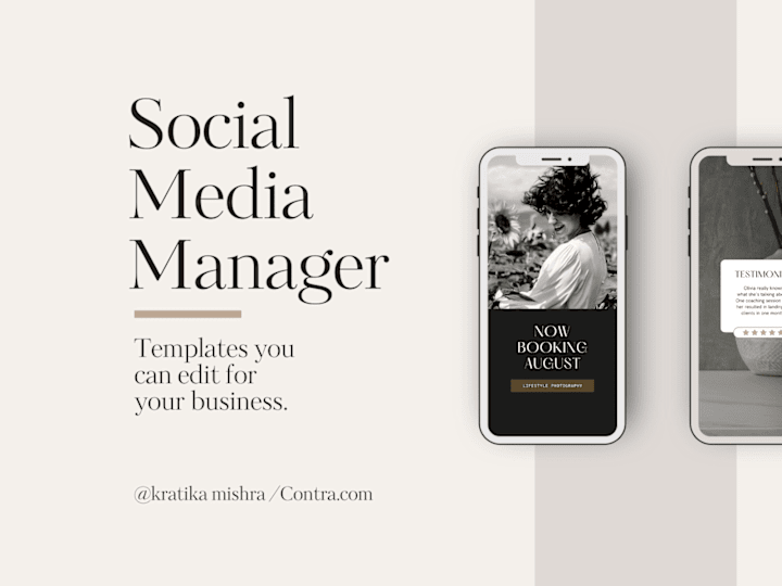 Cover image for Social Media Manager