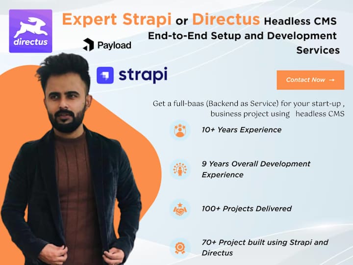 Cover image for JAMstack website with Next JS,Strapi CMS,Directus,Medusa js