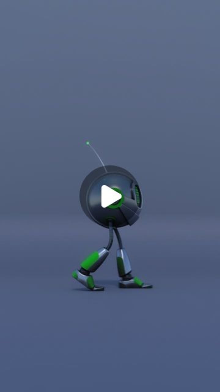 Cover image for Peace on Instagram: “Walk Cycle... Viewport vs Render
Rig from …