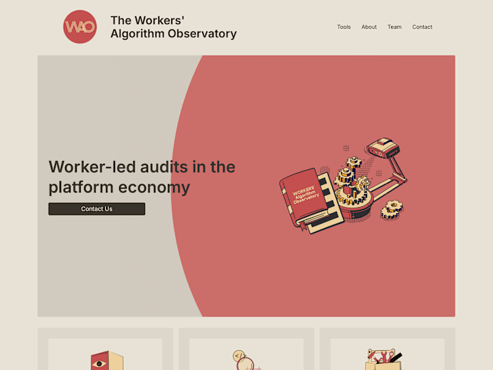 Cover image for WAO - Framer Website