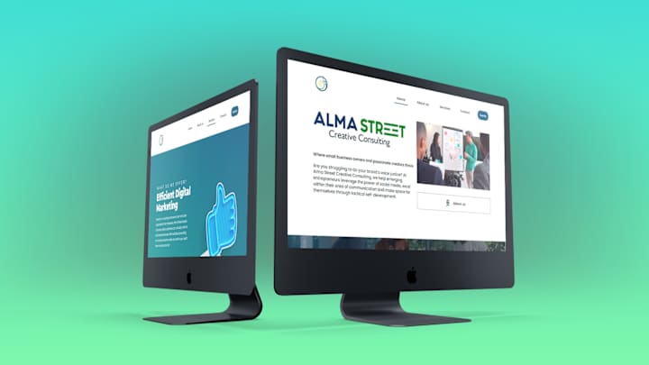 Cover image for Alma Street Creative Consulting Full Website