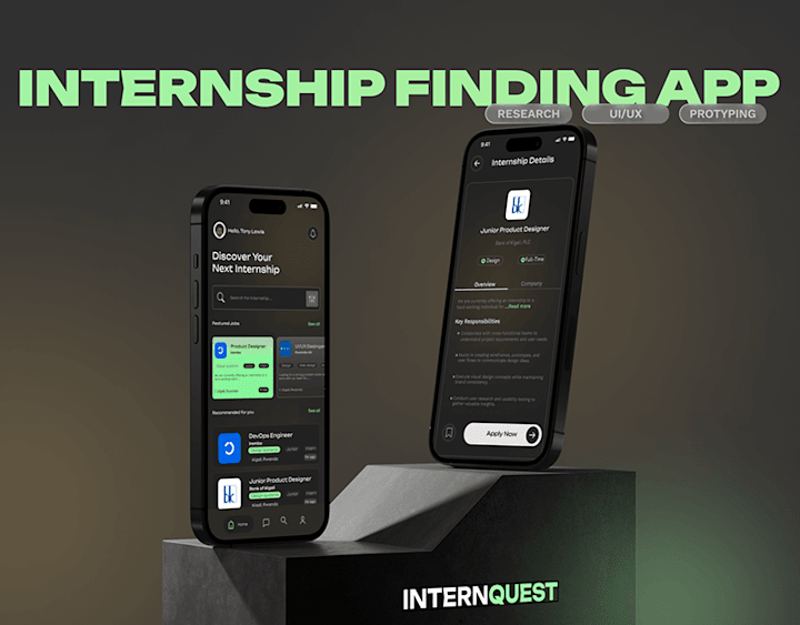 Cover image for INTERNSHIP FINDING APP - INTERNQUEST (