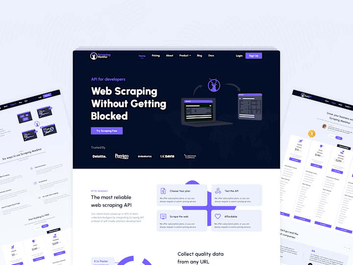 Cover image for Scraping Web App on Behance