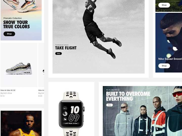 Cover image for Nike Homepage 