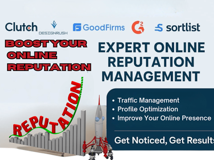 Cover image for I will manage website online reputation on clutch g2 sortlist