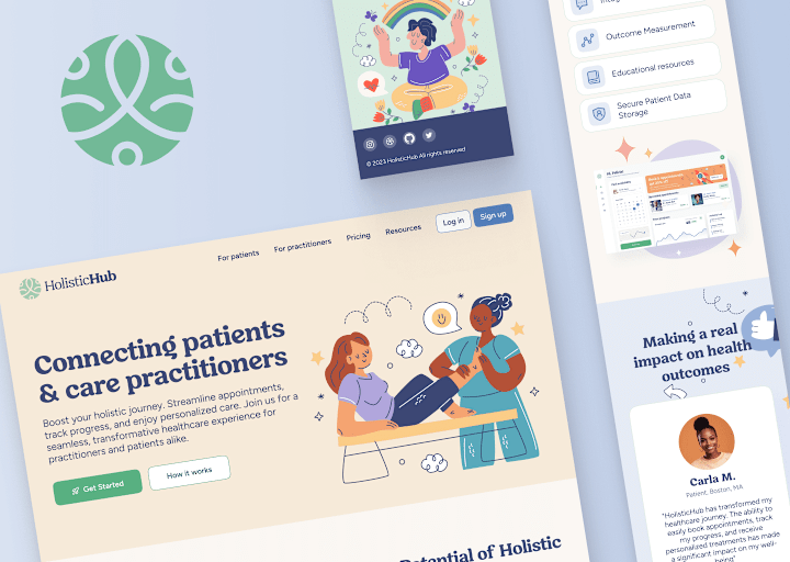 Cover image for HolisticHub landing page