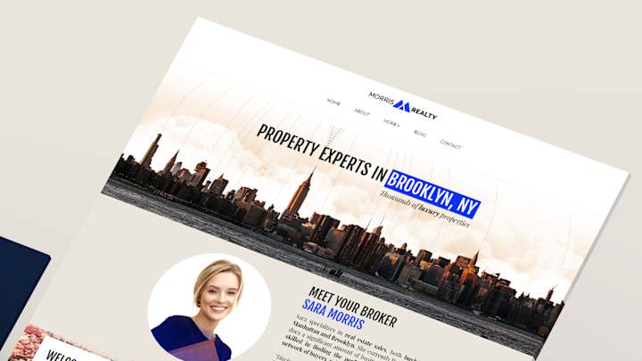 Cover image for MORRIS REALTY  |  CI, WEB DESIGN & DEVELOPMENT
