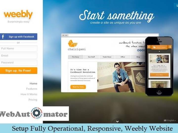 Cover image for Weebly Website Design & Redesign Services