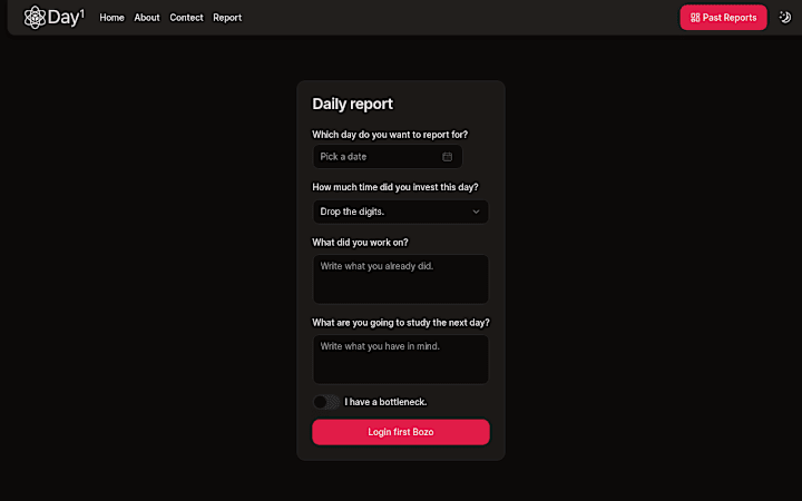 Cover image for Day1: Your Daily Reporting Tool