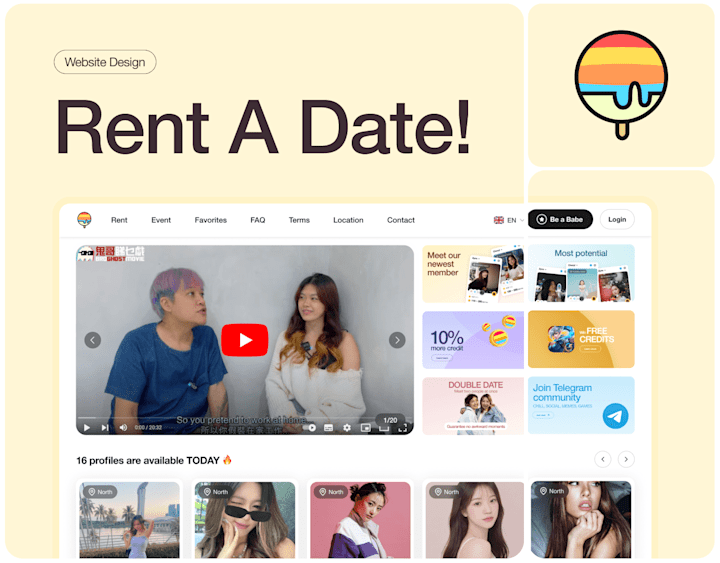 Cover image for RentBabe | Web App Redesign