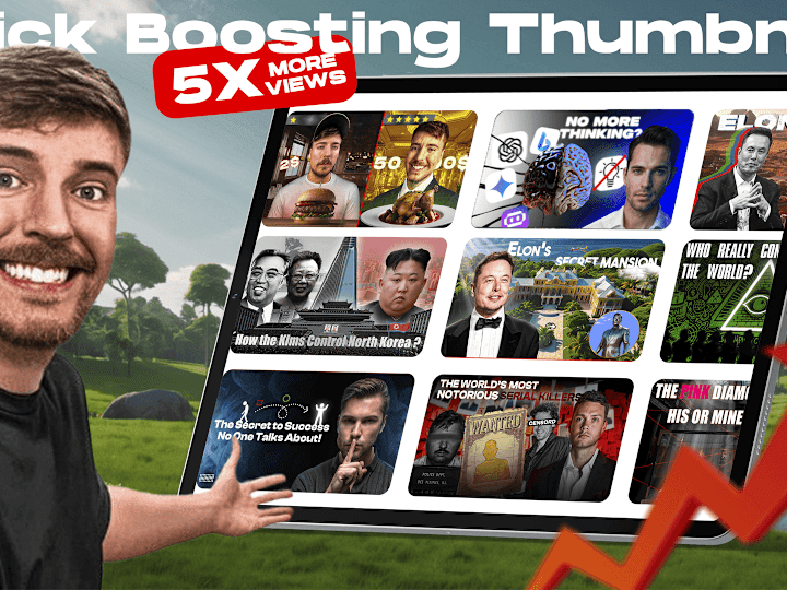 Cover image for I Will design Youtube thumbnails that get millions of clicks