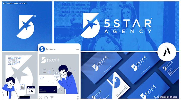 Cover image for 5 Star Agency Branding I Social Media Content Design