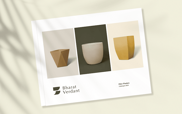 Cover image for Catalogue Design - Fiber Planters :: Behance