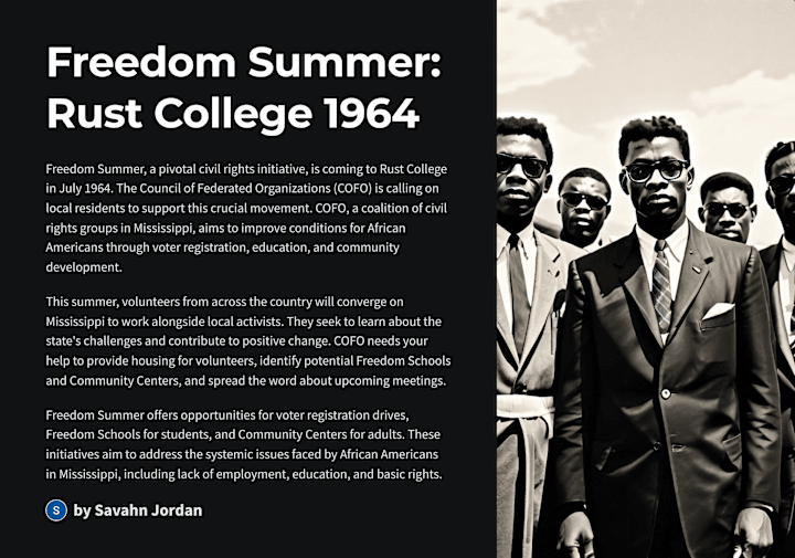 Cover image for Freedom Summer 1964 Presentation