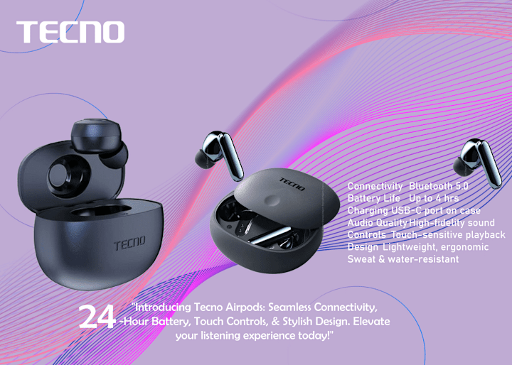 Cover image for Tecno Accessories Design :: Behance