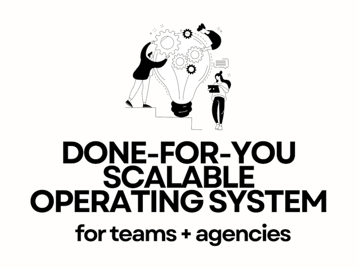 Cover image for Done-For-You Scalable Operating System for Hubspot + Notion